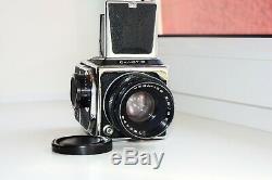 RARE SALUT-C USSR MEDIUM Format 6x6 HASSELBLAD COPY FILM camera withs Lens VEGA-12