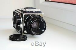 RARE SALUT-C USSR MEDIUM Format 6x6 HASSELBLAD COPY FILM camera withs Lens VEGA-12