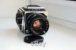 RARE SALUT-C USSR MEDIUM Format 6x6 HASSELBLAD COPY FILM camera withs Lens VEGA-12