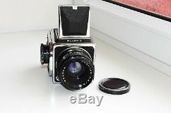 RARE SALUT-C USSR MEDIUM Format 6x6 HASSELBLAD COPY FILM camera withs Lens VEGA-12