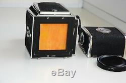 RARE SALUT-C USSR MEDIUM Format 6x6 HASSELBLAD COPY FILM camera withs Lens VEGA-12