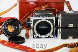 RARE SALUT C USSR MEDIUM Format 6x6 HASSELBLAD COPY FILM camera withs Lens VEGA-12