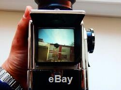 RARE SALUT USSR MEDIUM Format 6x6 HASSELBLAD COPY FILM camera withs Lens MIR AS IS
