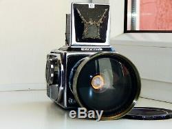 RARE SALUT USSR MEDIUM Format 6x6 HASSELBLAD COPY FILM camera withs Lens MIR AS IS