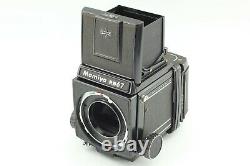 READ EXC+5 Mamiya RB67 Pro Body Waist Level Finder Sekor C 65mm Lens JAPAN