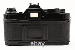 READ Exc+5 Canon AE-1 Program Black 35mm film Camera NEW FD 50mm F/1.8 JAPAN