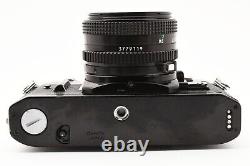 READ Exc+5 Canon AE-1 Program Black 35mm film Camera NEW FD 50mm F/1.8 JAPAN