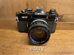 READ Exc+5 Canon EF Film Camera FD 50mm F/1.4 S. S. C Standard Lens From JPN