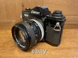 READ Exc+5 Canon EF Film Camera FD 50mm F/1.4 S. S. C Standard Lens From JPN