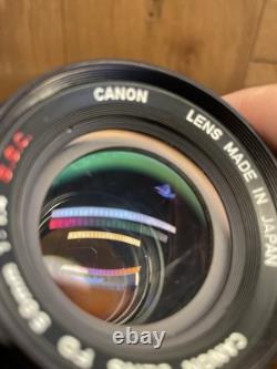 READ Exc+5 Canon EF Film Camera FD 50mm F/1.4 S. S. C Standard Lens From JPN