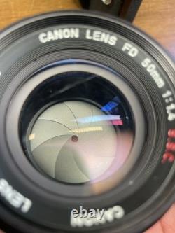 READ Exc+5 Canon EF Film Camera FD 50mm F/1.4 S. S. C Standard Lens From JPN