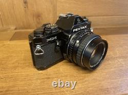 READ Exc+5 Pentax MX Black Film Camera SMC M 50mm F/2 Standard Lens From JPN