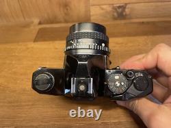 READ Exc+5 Pentax MX Black Film Camera SMC M 50mm F/2 Standard Lens From JPN