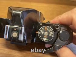 READ Exc+5 Pentax MX Black Film Camera SMC M 50mm F/2 Standard Lens From JPN