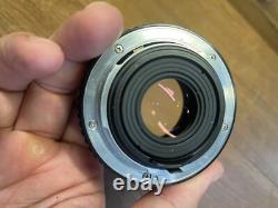 READ Exc+5 Pentax MX Black Film Camera SMC M 50mm F/2 Standard Lens From JPN