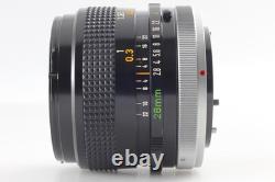 READ MINT Canon A-1 A1 SLR 35mm Film Camera NFD 28mm F2.8 Lens From JAPAN