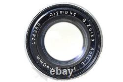 READ NEAR MINT Olympus Pen FT Half Frame Film Camera 40mm f1.4 Lens JAPAN