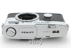 READ NEAR MINT Olympus Pen FT Half Frame Film Camera 40mm f1.4 Lens JAPAN