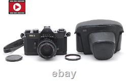 READ? N MINT? Asahi Pentax ESII Black Film Camera SMC Takumar 50mm f1.4 Lens Japan