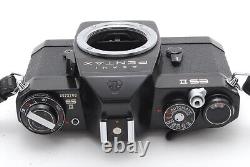 READ? N MINT? Asahi Pentax ESII Black Film Camera SMC Takumar 50mm f1.4 Lens Japan