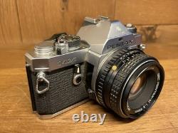 READ Near Mint Pentax MX Film Camera SMC M 50mm F/2 Standard Lens From Japan