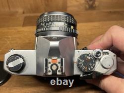 READ Near Mint Pentax MX Film Camera SMC M 50mm F/2 Standard Lens From Japan