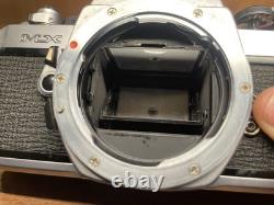 READ Near Mint Pentax MX Film Camera SMC M 50mm F/2 Standard Lens From Japan