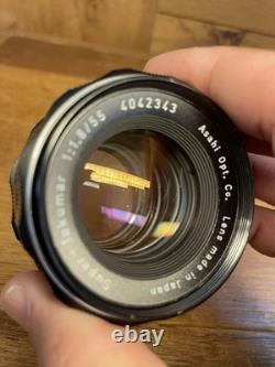 READ Near Mint Pentax Spotmatic SP Film Camera Super Takumar 55mm F/1.8 /JPN