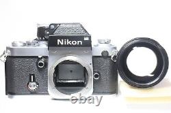 READ! Nikon F2 Photomic Silver SLR Film Camera Nikkor-Q 200mm F/4 Non Ai Lens