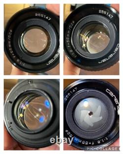 READ Opt Near Mint ++ Carena SRH 1001 Film Camera 28 55 135mm Lens Kit From JP