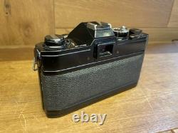 READ Rare Black Near Mint Canon FT QL Film Camera FL 50mm F/1.4 28mm F/3.5