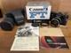 READ Rare Black in Box App Mint Canon FT QL Film Camera FL 50mm F/1.4 Lens