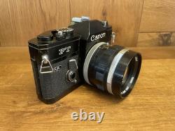 READ Rare Black in Box App Mint Canon FT QL Film Camera FL 50mm F/1.4 Lens READ Rare Black in Box App Mint Canon FT QL Film Camera FL 50mm F/1.4 Lens