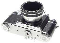 RECTAFLEX Liechtenstein SLR VERY RARE VERSION Makro kilar 12.8/4cm lens cased
