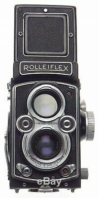 ROLLEIFLEX TLR Zeiss Tessar 13.5/75 twin lens reflex camera f=75mm coated lens