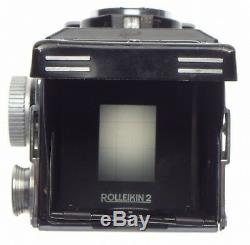 ROLLEIFLEX TLR Zeiss Tessar 13.5/75 twin lens reflex camera f=75mm coated lens