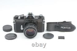 Rare BlackExc+5 Pentax Spotmatic F SPF + 50mm f1.4 Lens Film Camera From JAPAN