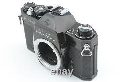 Rare BlackExc+5 Pentax Spotmatic F SPF + 50mm f1.4 Lens Film Camera From JAPAN