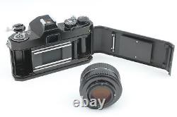 Rare BlackExc+5 Pentax Spotmatic F SPF + 50mm f1.4 Lens Film Camera From JAPAN