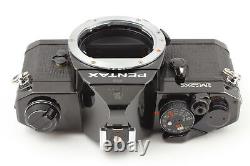 Rare BlackNear MINT Pentax MX SMC M 50mm f1.7 Lens 35mm Film Camera From Japan
