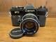 Rare Black Exc+5 Canon FT QL Film Camera FL 50mm F/1.8 Lens From Japan