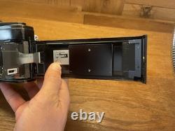 Rare Black Exc+5 Canon FT QL Film Camera FL 50mm F/1.8 Lens From Japan