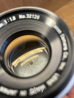 Rare Black Exc+5 Canon FT QL Film Camera FL 50mm F/1.8 Lens From Japan