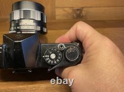 Rare Black & Meter Near Mint Pentax SL Film Camera SMC Takumar 55mm F/1.8