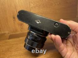 Rare Black & Meter Near Mint Pentax SL Film Camera SMC Takumar 55mm F/1.8