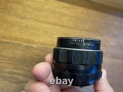 Rare Black & Meter Near Mint Pentax SL Film Camera SMC Takumar 55mm F/1.8