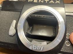 Rare Black & Meter Near Mint Pentax SL Film Camera SMC Takumar 55mm F/1.8