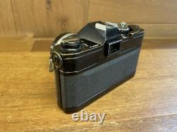 Rare Black Near Mint Canon FT QL Film Camera FL 50mm F/1.4 Lens From Japan
