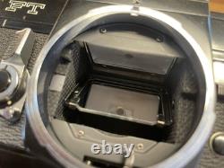 Rare Black Near Mint Canon FT QL Film Camera FL 50mm F/1.4 Lens From Japan