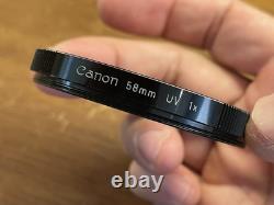 Rare Black Near Mint Canon FT QL Film Camera FL 50mm F/1.4 Lens From Japan